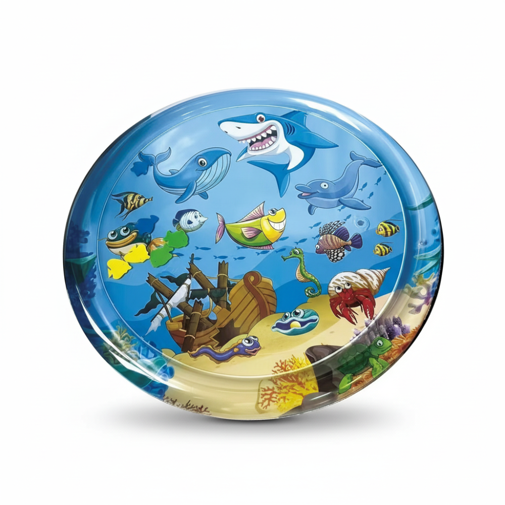 Baby Sensory Toys Water Play Mat Inflatable Activity Toy