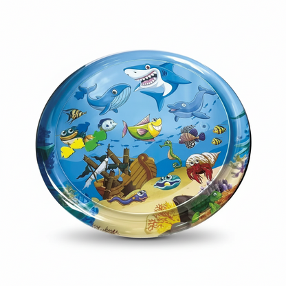 Baby Sensory Toys Water Play Mat Inflatable Activity Toy