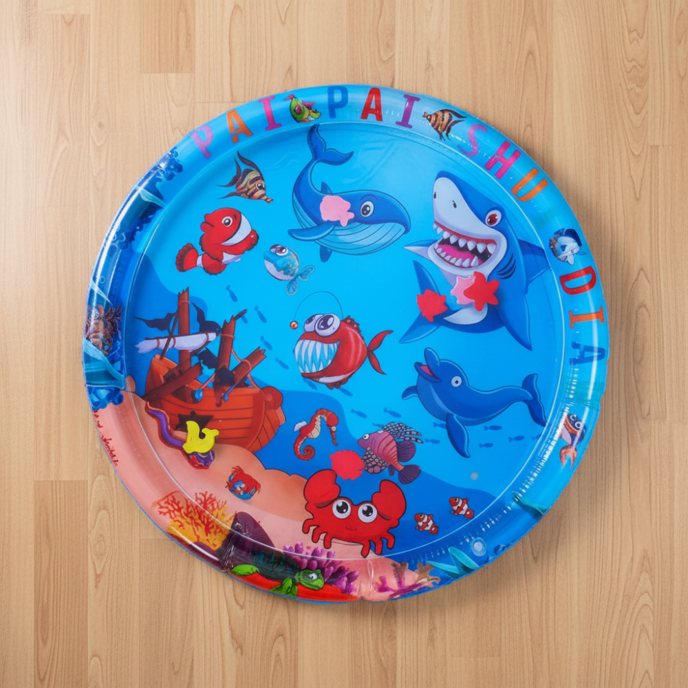 Baby Sensory Toys Water Play Mat Inflatable Activity Toy