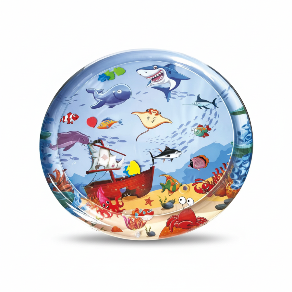 Baby Sensory Toys Water Play Mat Inflatable Activity Toy