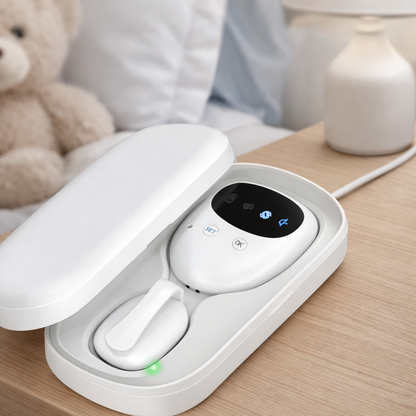 Kinder Bettnässen Alarm Drahtloser Sensor Nachtschulung