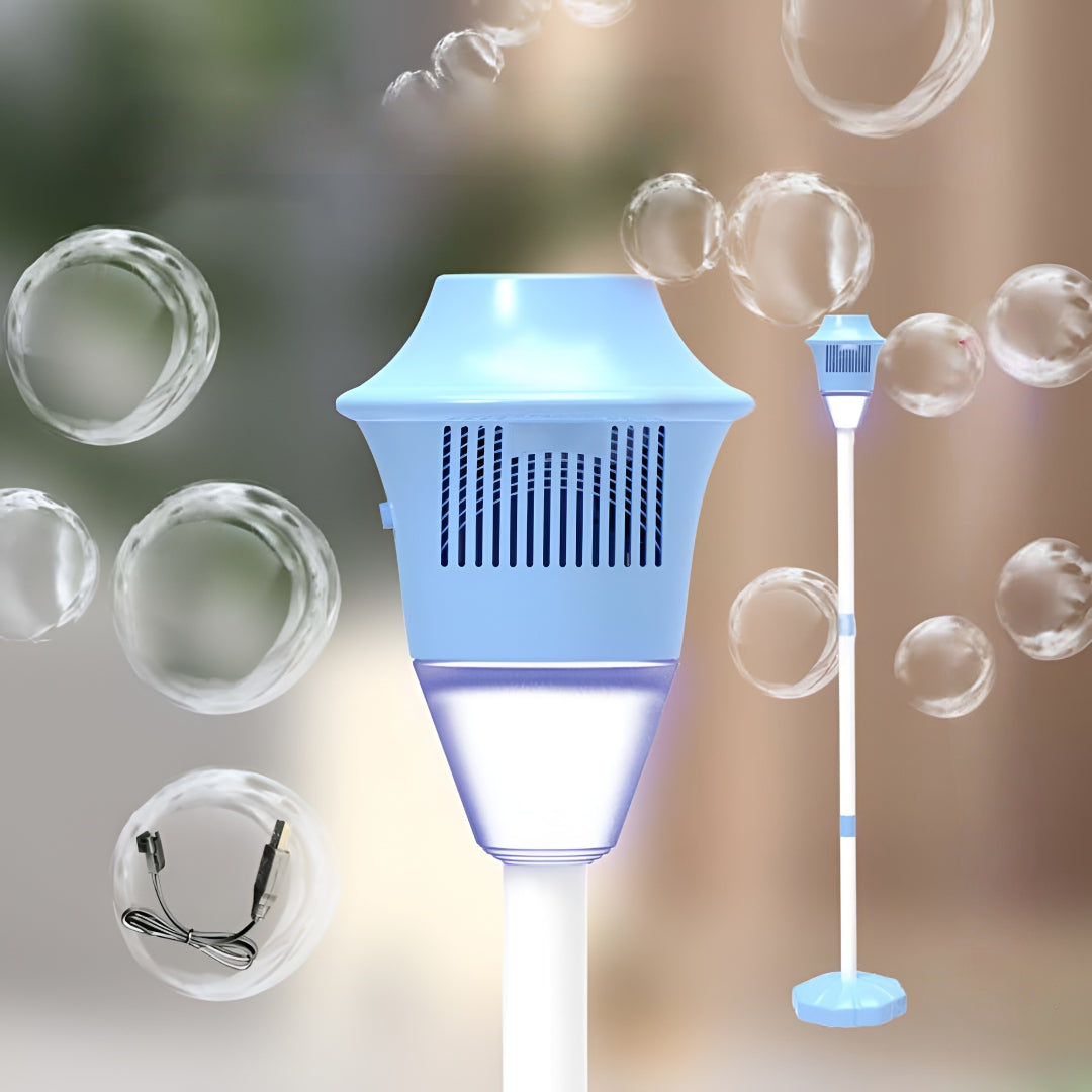 Kids Bubble Machine Bubble Maker Stand Party Toy