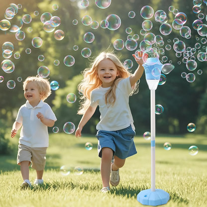 Kids Bubble Machine Bubble Maker Stand Party Toy