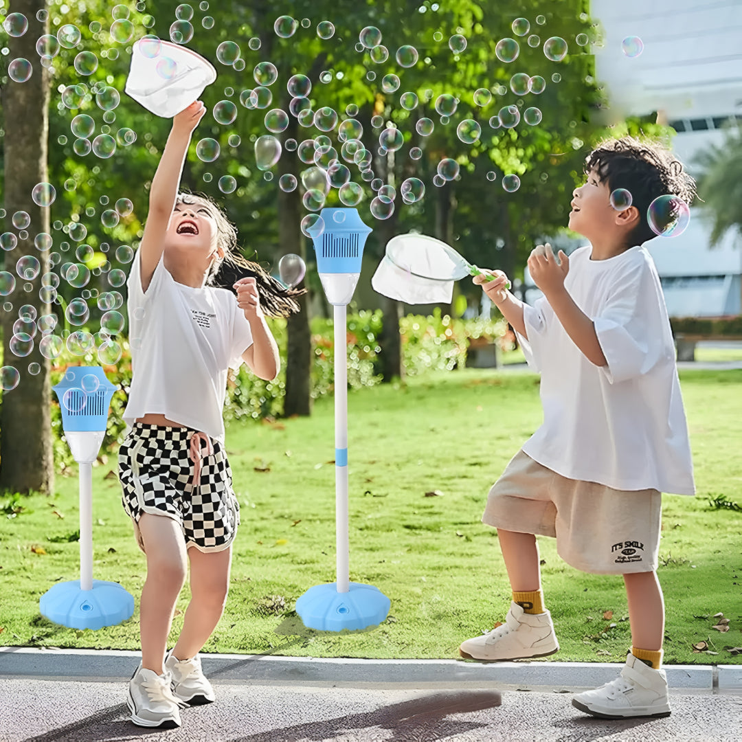 Kids Bubble Machine Bubble Maker Stand Party Toy