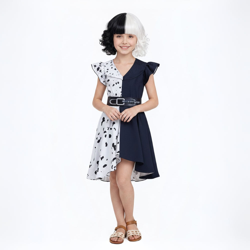 Kids Costume Dress Party Outfit Role Play Clothing Set