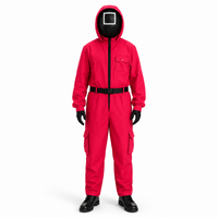 Suit & Square Mask