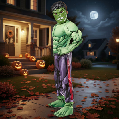 Kids Costume Superhero Big Muscle Costume
