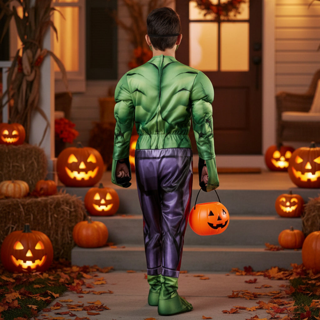 Kids Costume Superhero Big Muscle Costume