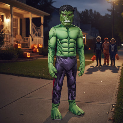 Kids Costume Superhero Big Muscle Costume