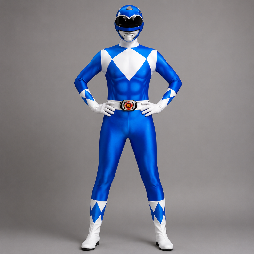 Kids Costume Superhero Jumpsuit Muscle Print Outfit Set