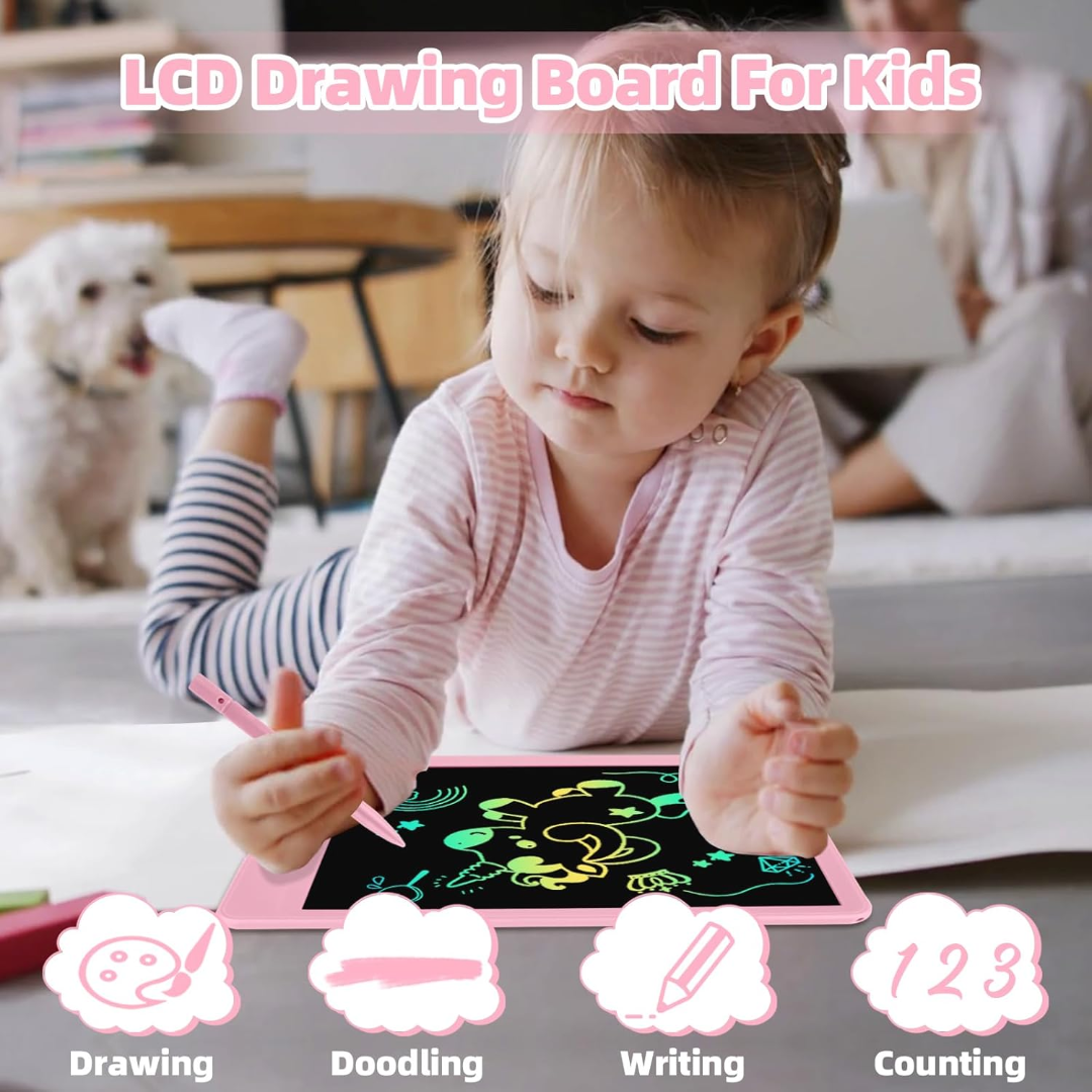 Kids Drawing Tablet LCD Writing Board Reusable Doodle Pad
