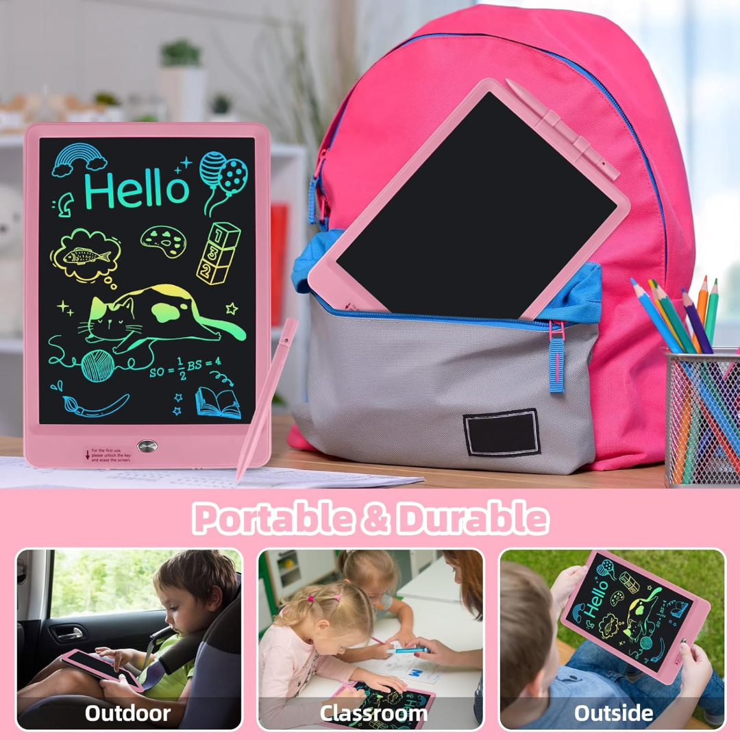 Kids Drawing Tablet LCD Writing Board Reusable Doodle Pad