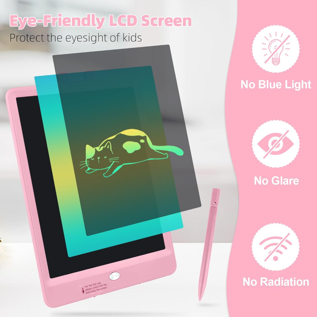 Kids Drawing Tablet LCD Writing Board Reusable Doodle Pad