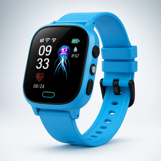 Kids GPS Smartwatch Video Calling Waterproof Safety Tracker