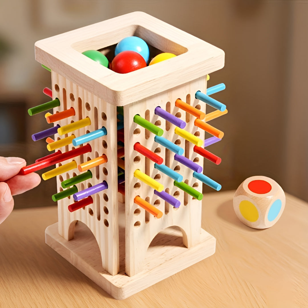 Kids Game Balance Wooden Stacking Stick Learning Activity