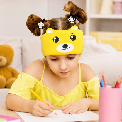 Kids Headphones Wireless Volume Limiting Animal Headband