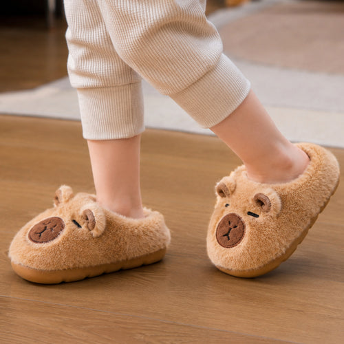 Kids Slippers Cute Animal Indoor Grip House Shoes