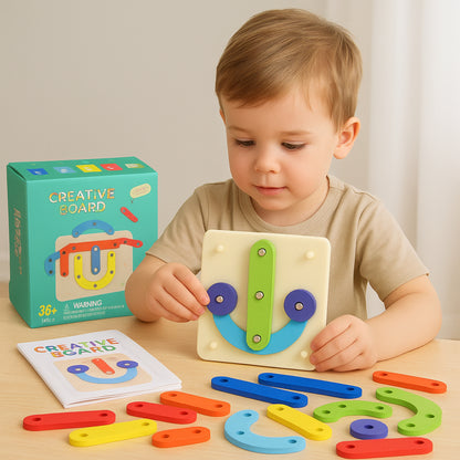Kinder Lernspielzeug Alphabet Zahlen Form Puzzle