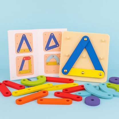 Kinder Lernspielzeug Alphabet Zahlen Form Puzzle