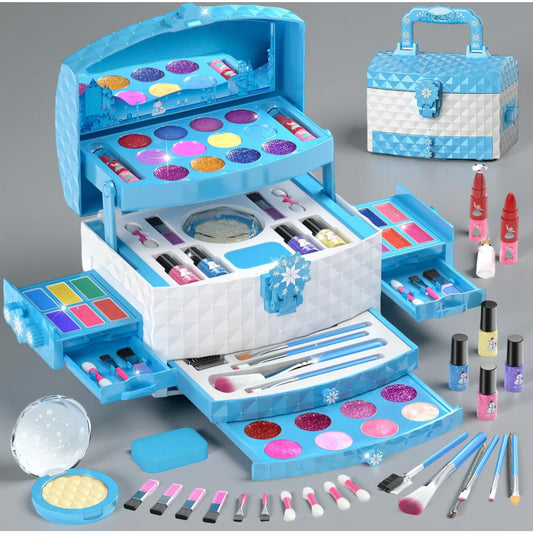 Kinder Make-up Set Spiel Kosmetikset Tragbare Tasche