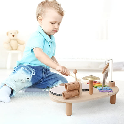 Kids Musical Instruments Montessori Educational Toy Set