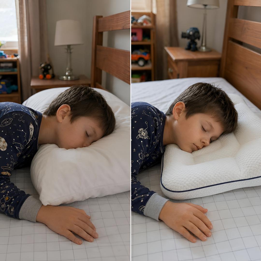 Kids Pillow Posture Support Rest Cushion