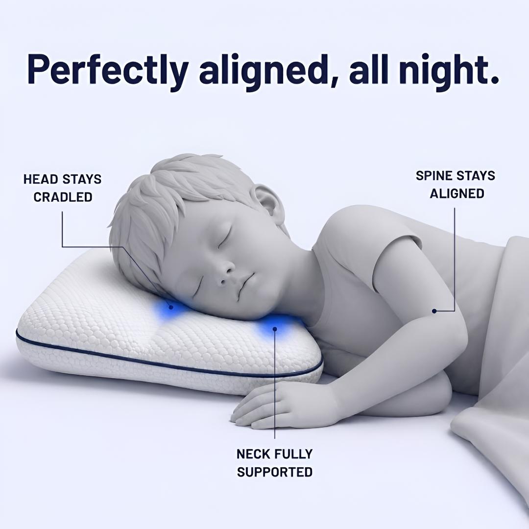 Kids Pillow Posture Support Rest Cushion