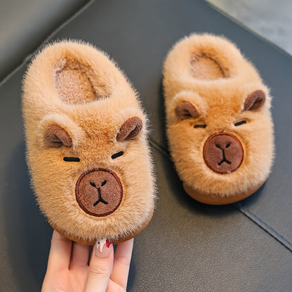 Kids Slippers Cute Animal Indoor Grip House Shoes