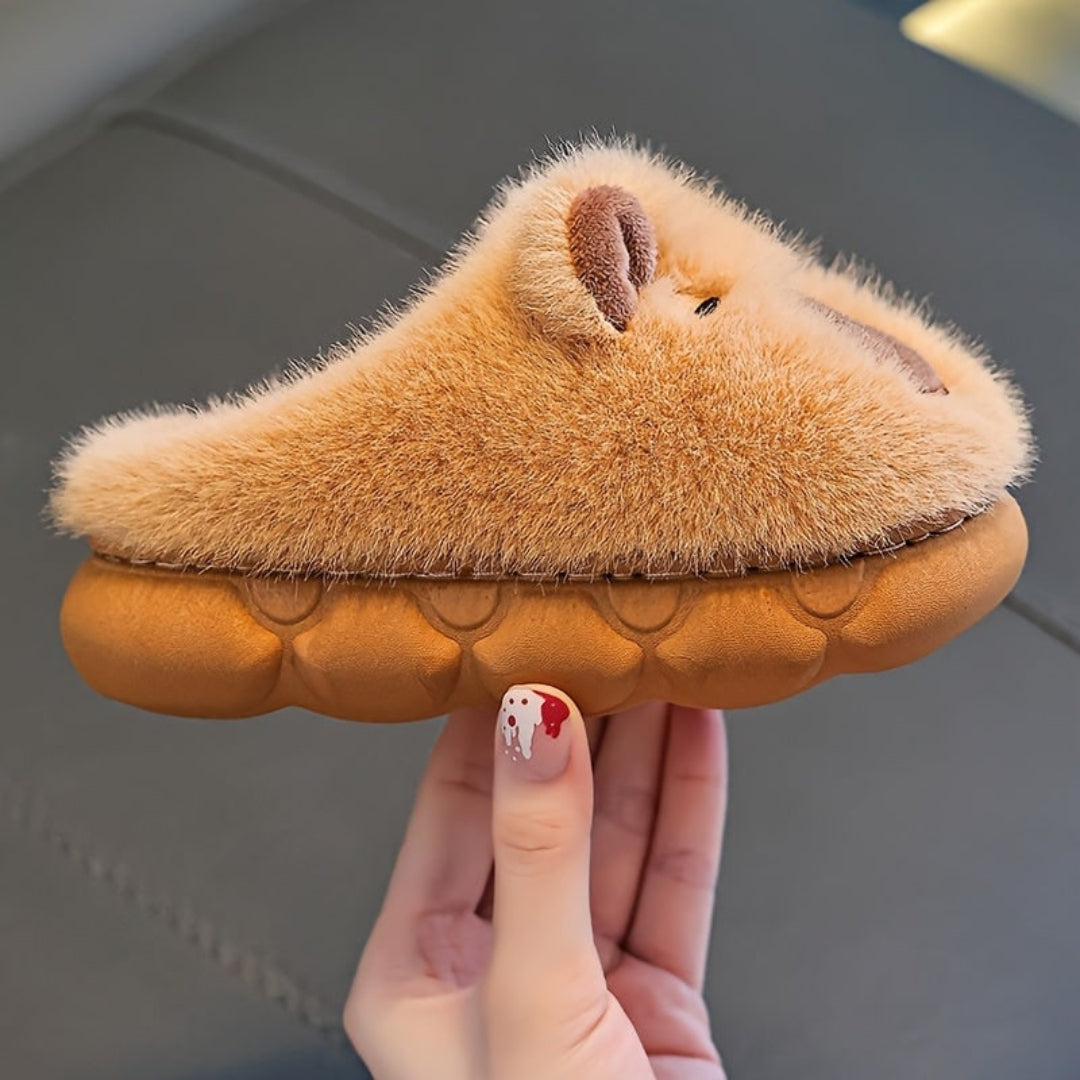 Kids Slippers Cute Animal Indoor Grip House Shoes