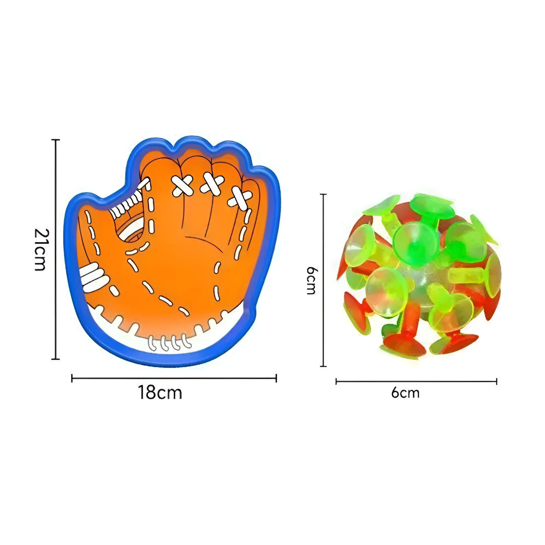 Kids Toy Catch Ball Game Suction Paddle Outdoor