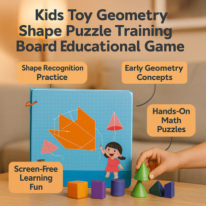 Kinder Spielzeug Geometrie Form Puzzle Trainingsbrett Bildungs-Spiel