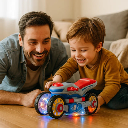 Kinder Spielzeug Motorrad Licht Musik Tanzfahrzeug