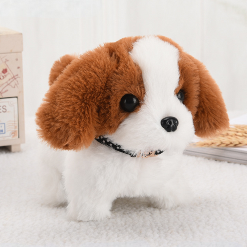 Kids Toy Robot Dog Puppy Interactive Walking Electronic Cavalier Pet