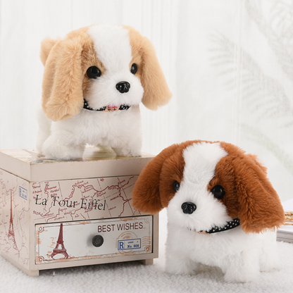 Kids Toy Robot Dog Puppy Interactive Walking Electronic Cavalier Pet