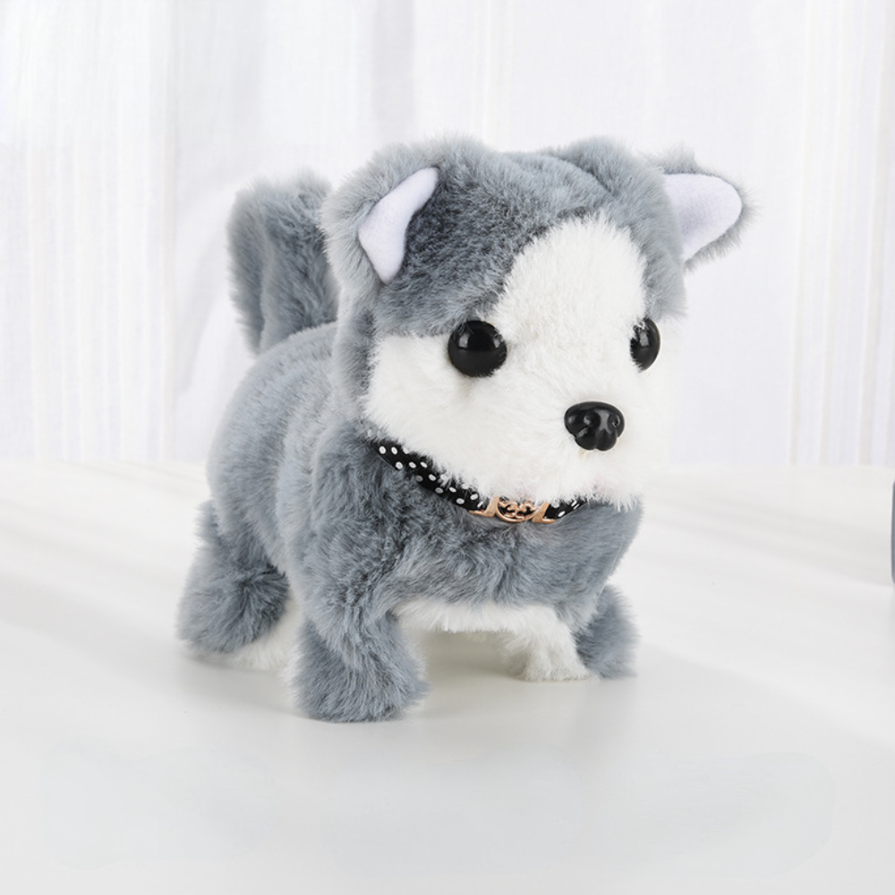Kids Toy Robot Dog Puppy Interactive Walking Electronic Husky Pet