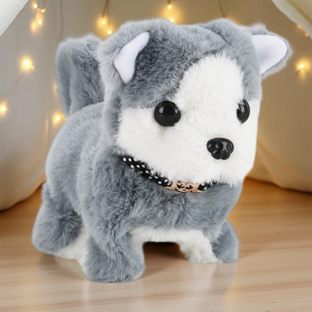 Kids Toy Robot Dog Puppy Interactive Walking Electronic Husky Pet