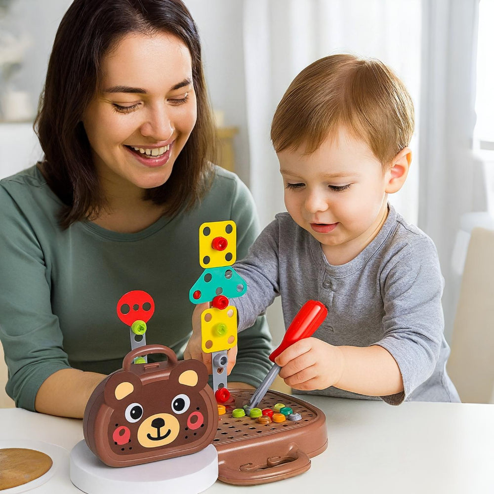 Kids Toy STEM Building Set Drill Construction Kit