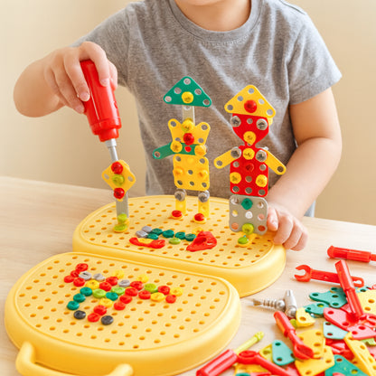 Kids Toy STEM Building Set Drill Construction Kit