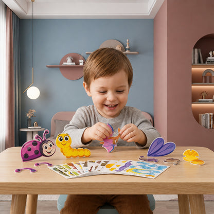 Kids Toys Puzzle 3D Learning Building Activity Set
