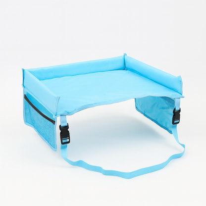 Kids Travel Activity Tray Car Seat Storage Pockets