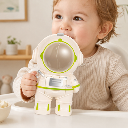 Kids Water Bottle Astronaut Drinking Cup School Travel Bottle