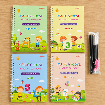 Kids Writing Workbook Tracing Practice Book Early Learning Set
