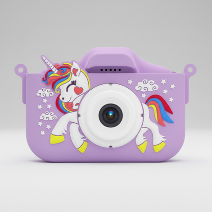 Fotocamera digitale per bambini Custodia in silicone Foto e video