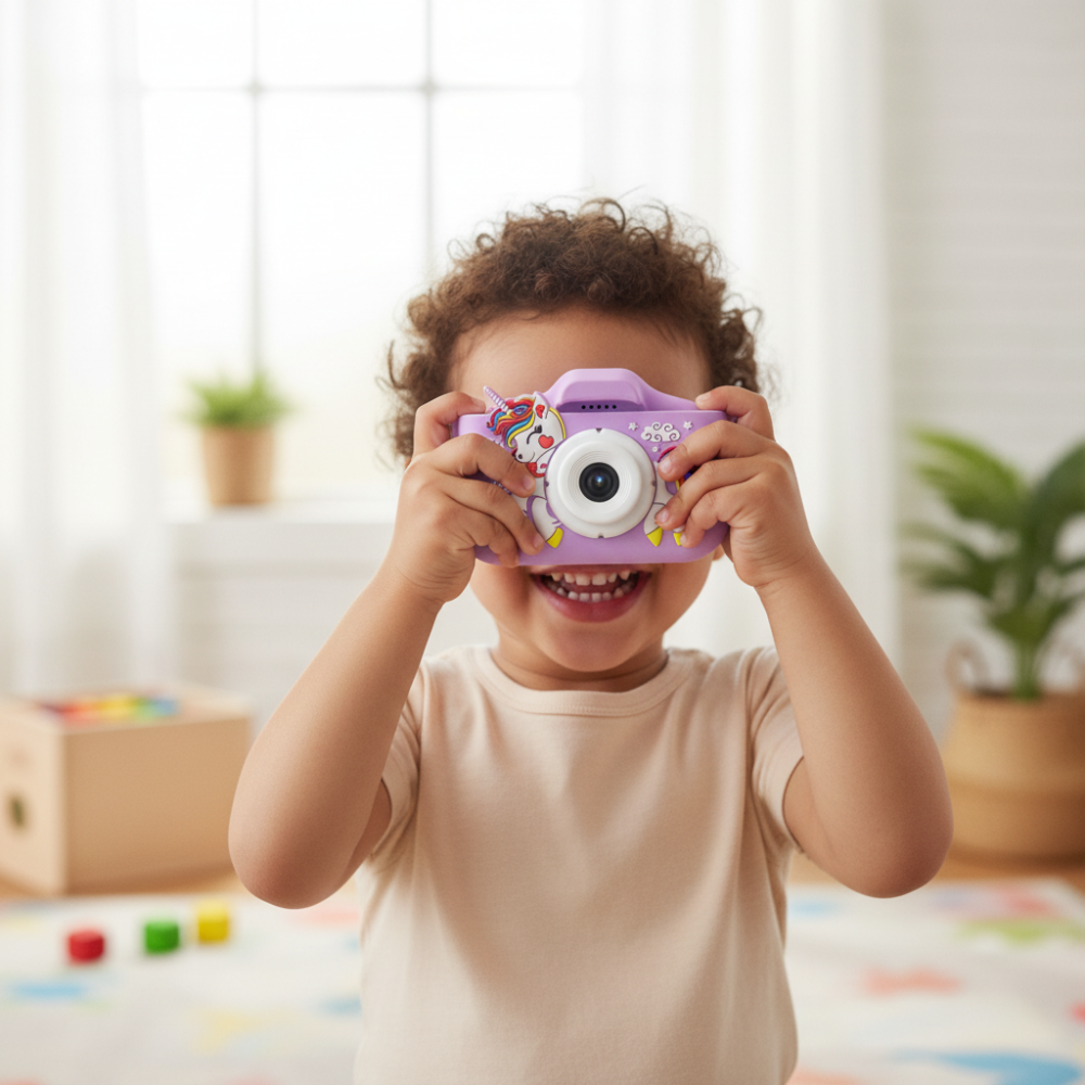 Fotocamera digitale per bambini Custodia in silicone Foto e video