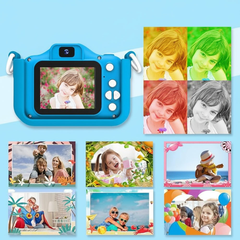 Fotocamera digitale per bambini Custodia in silicone Foto e video