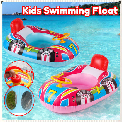 Kids Floating Toys Inflatable Swimming Ring Car Horn Design 6
