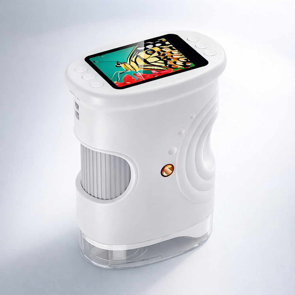 Kids Microscope Portable Science Exploration Toy