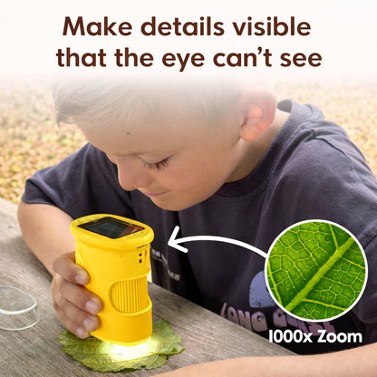 Kids Microscope Portable Science Exploration Toy