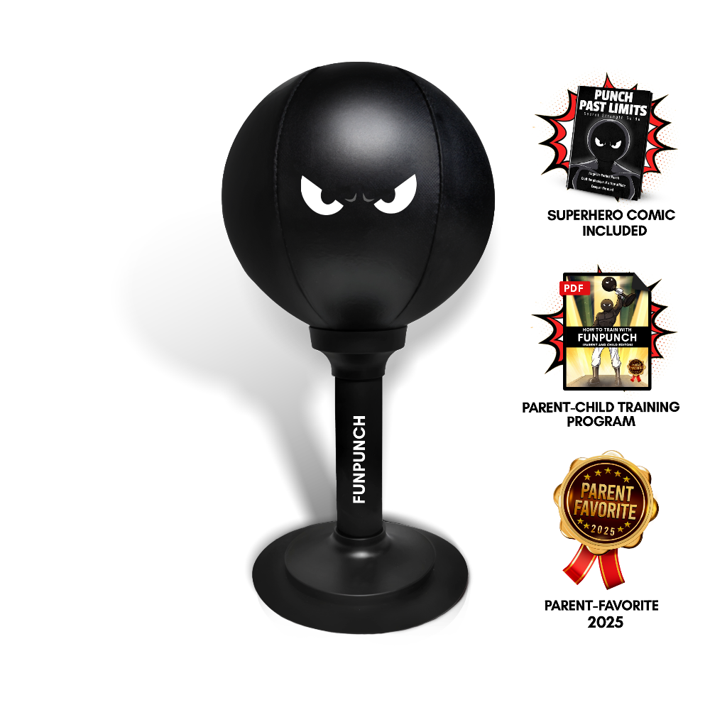 Kids Toy Punching Ball Strength Training Stand Activity Set