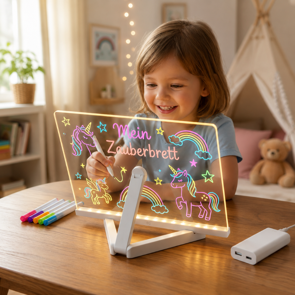 LED Drawing Board Light Up Educational Toy Stem Fun